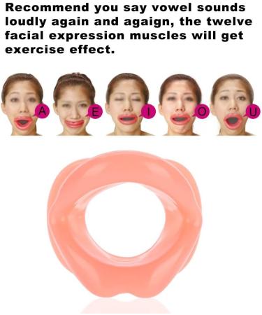 Face Sleeping Lifting Hammock Chin Cheek Slimmer Wrinkle Silicone Lip Exerciser for Facial Firming - Buy Online on GoSupps.com
