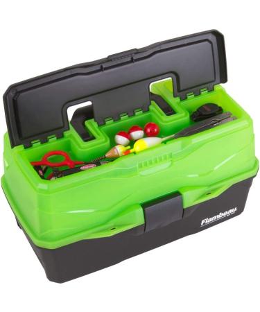 Flambeau Outdoors 6383FG 3-Tray Classic Tackle Box - Frost Green/Black - Buy Online on GoSupps.com