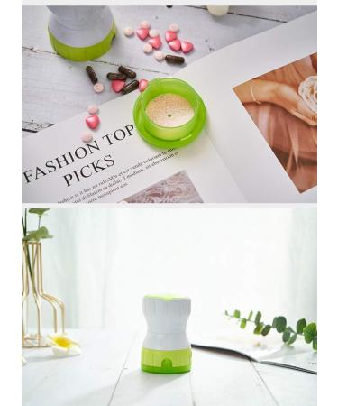 2021 Upgrade Pill Crusher Cutter Splitter Box - Green | Buy Internationally Online - Buy Online on GoSupps.com