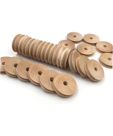 COHEALI 20pcs Wheels for Car Accesorios Para Autos Car Accessory Wood Wheels Accessories Car Wood Toy Picture 1 Size 1 - Buy Online on GoSupps.com