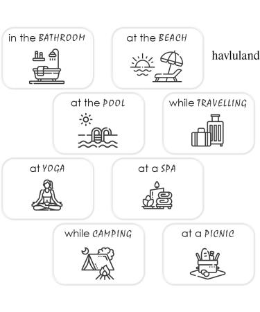 HAVLULAND Sale Pack of 2 Turkish Beach Towels - 100% Cotton, Super Absorbent, Quick-Dry, Sand Free - Oversized 71x39 Lightweight Blanket - Soft Bath Towel for Travel - Beige - Buy Online on GoSupps.com