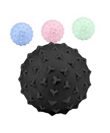 Tovinanna 4 pieces of triangular nail fascia ball deep massage massage roller sticky massage ball set lacrosse balls massage spiky massage ball muscle roller tool neck fitness TPE