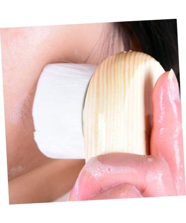 Angoily 1pc Facial Brush with Soft Bristles Pore Scrub Face Skin Cleaning Scrub Brush Skin Cleanser Face Cleaning Beauty Brush Soft Bristle Brush Makeup Remover Face Brush Bamboo - Buy Online on GoSupps.com