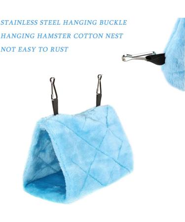 Tfwadmx 2Pcs Bird Tent Plush Hammock Nest for Cage - Cozy Sleeping Bed for Parrot, Eclectus, Parakeet, Cockatiels, Cockatoo, Lovebird - Buy Online on GoSupps.com