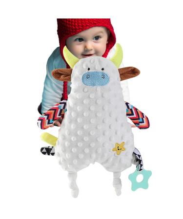Delightful Plush Animal Fixed Toys for Babies | Soft Bite Ring & Pedagogical Toys for Infants Toddlers & Children - DELR Roller Blind Cattle - Buy Online on GoSupps.com