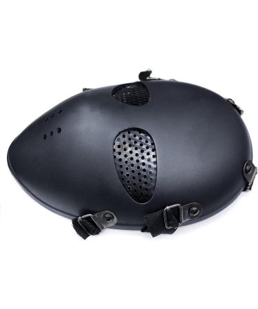 Classic Style Tactical Airsoft Paintball Mask - Black | Head Protective Gear for War Game Shooting | Field Hunting Military Accessories - Buy Online on GoSupps.com