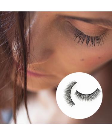 FRCOLOR 10 Pairs of False Eyelashes Fluffy Pesta as Postizas Natural Artificial Eyelashes Long Black Thick Eyelashes Magnetic Eyelashes Natural Look 3D Adhesive Form Chemical Fibre - Buy Online on GoSupps.com