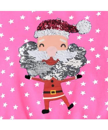 Girls Christmas Jumper Santa Claus Reindeer Tops | Toddler Xmas Sweatshirt | Ages 1-7 Years - Buy Online on GoSupps.com