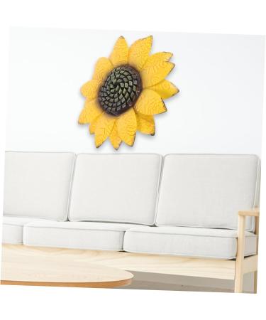 Alipis Mount Ornament Metal Sign Artistic Decoration Welcome Sunflower Flower Pendant D Door Art Hanging - Buy Online on GoSupps.com
