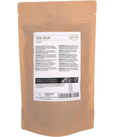 Total Relax Tisane basique en vrac 500 g m lange de th base de plantes la menthe m lisse camomille lavande th base de plantes TeaClub 500g - Buy Online on GoSupps.com