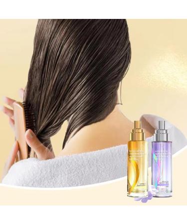 60ml Long-Lasting Lightweight Hair Soft Essential Oil Spray Hair Care Essential Oil Spray Improves Dry and Frizzy Hair Smoothes Non-Greasy and Anti-Static Spray (Bluebell+Freesia) - Buy Online on GoSupps.com