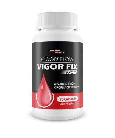 Blood Flow Vigor Fix Pro - Our Best Blood Flow Supplement for Men - Poor Circulation Supplements - Blood Circulation Supplements for Men to Increase Blood Flow - Healthy Blood Flow - Men Blood Flow