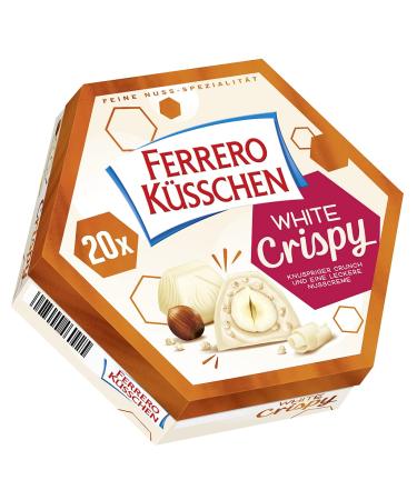 Ferrero Crispy White Kisses Pack of 20 172g