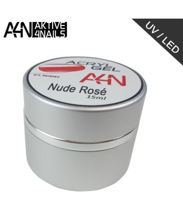 AcrylGEL Nude Ros 15ml - High Viscosity Acrylic & Gel System for Perfect Nails - International Shipping Available - Buy Online on GoSupps.com