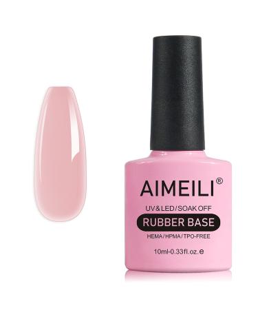 AIMEILI Hema Free Gel Nail Polish No Wipe Top & Base Coat Set + Rubber Base Gel - Buy Online on GoSupps.com