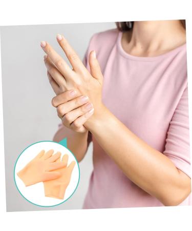 PLAFOPE 1 Pair Moisturizing Gloves Sleeping Mask for Women Gloves Night Mask Beauty Mask Moisture Gel Gloves Anti- Drying Beauty Mitten Moisturizer Gloves Hand Cotton Gloves Sebs - Buy Online on GoSupps.com