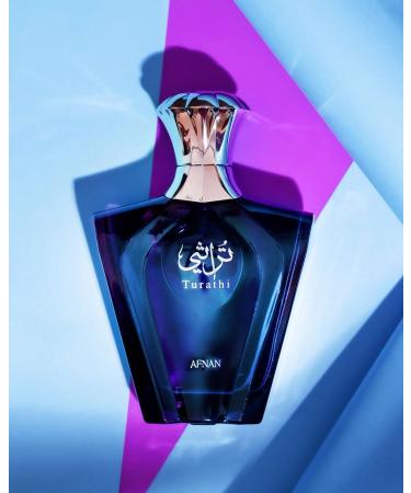 Afnan Turathi Blue Eau de Parfum Spray for Men 3.0 Fl. Oz - Buy Online on GoSupps.com