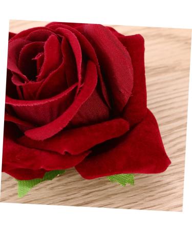 minkissy 2 1 Hibiscus Hair Clip Red Artificial Flowers Flower Hair Clips for Women Hair Clips for Women Thick Hair Rose Hairpin Rose Flower Hair Comb Hair Piece Blossom Hair Accessories medium Rosso - Buy Online on GoSupps.com