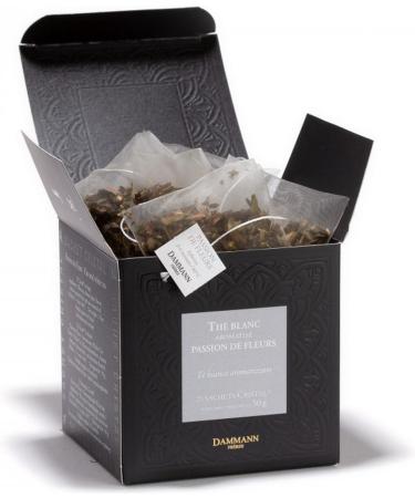 Passion de Fleurs White Tea - Flavored White Tea Dammann Fr res (25 Crystal Sachets 50 g) - Buy Online on GoSupps.com