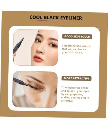 Mipcase 3pcs for Sweat-resistant Cool Lady Waterproof Female Makeup Pen Eyeliner Woman Tool 1 count (Pack of 1) As Shownx3pcs - Buy Online on GoSupps.com