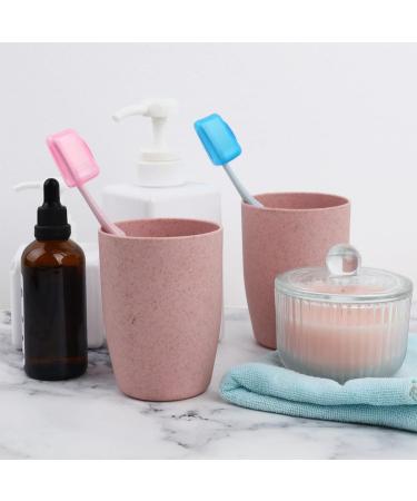 XBFOCNH Toothbrush Protective Covers - 8 Pack Portable Caps for Travel Camping Home & School - Buy Online on GoSupps.com