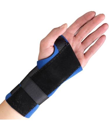 Neoprene OTC Wrist Splint - Cock-Up Style, Large (Left Hand), Black - Pack of 1 - Buy Online on GoSupps.com