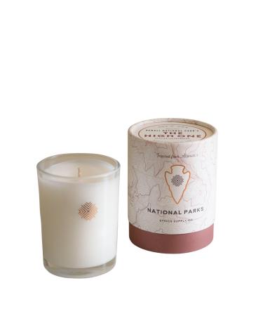 Ethics Supply Co. The High One Candle | 11 oz | Balsam Fir Needle White Pine Spruce | Infused with Essential Oils & A Premium Grade of Aromatic Oils | 60 Hour Burn Time