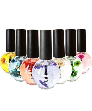 Revitalizer Natural Essential Conditioner (15 ml) - Moisture Treatment for Dry Nail Skin with Dried Flowers - Nourish & Bloom Your Nails - Buy Online on GoSupps.com