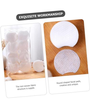 1200pcs Face Pads - Non-Woven Makeup & Cleansing Cotton Pads for Facial Care | Ideal Nail Polish Removers & Makeup Removers - 2.5x5.8cm - Buy Online on GoSupps.com