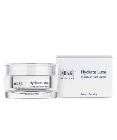 Obagi Hydrate Luxe Moisture-Rich Cream 1.7 oz - Hydrating Face Lotion with Shea Butter for Dry, Sensitive, and Aging Skin - Buy Online on GoSupps.com