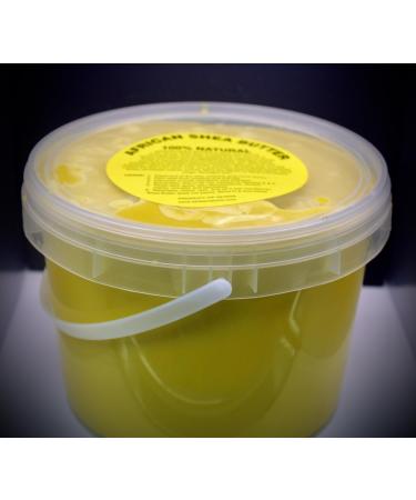 100% Natural Organic Shea Butter - 5lbs Yellow | Premium Skin Moisturizer for All Skin Types - Buy Internationally - Buy Online on GoSupps.com
