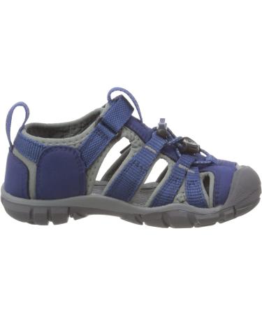 KEEN Unisex Kid's Seacamp 2 CNX Sandal - Blue Depths/Gargoyle - Size 6 UK Child - Buy Online on GoSupps.com