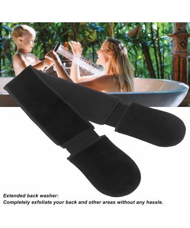 Exfoliating Washcloth & Loofah Back Scrubber Towel | Portable Shower Cloth for Smooth Skin | Unisex All Ages - Buy Online on GoSupps.com