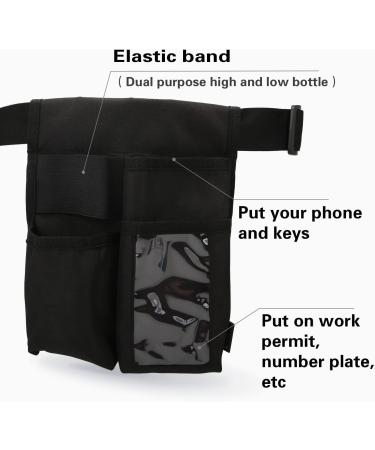 Sac pour bouteille de massage 3 poches r glables pour lotion de massage et huile (3 poches noir) - Buy Online on GoSupps.com