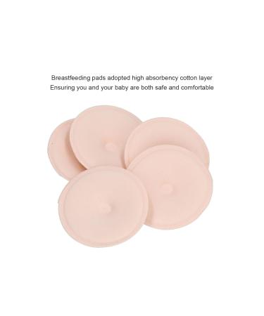 10pcs Washable Reusable Soft Cotton Breast Pads - High Absorbency Waterproof Ideal for Maternity & Diaper Bags - Buy Online on GoSupps.com