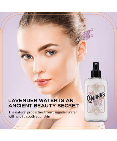 Quinn s Lavender Water- Natural Pillow Spray - Relaxing Aromatherapy - Facial Body Mist 8 Ounce - Buy Online on GoSupps.com