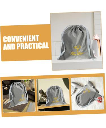 Baluue 4 Pcs Travel Hair Dryer Bag Hair Dryer Storage Bags Grey Travel Hair Dryer 35.00X30.00X0.50CMx2pcs Greyx2pcs - Buy Online on GoSupps.com