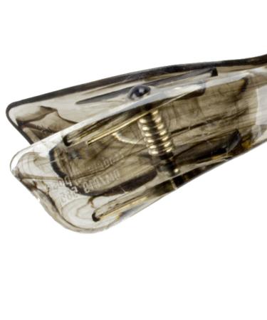 1pc Smoke Grey Wave Hair Clip | 13cm | Made in Germany | WeLoveBeads - International Shipping Available - Buy Online on GoSupps.com