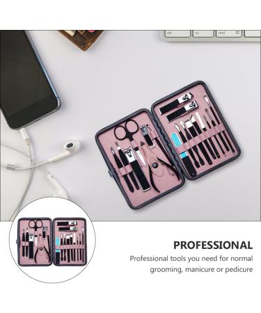 Beavorty 1 Nail Set Nail Tools Nail Grooming Kit Cuticle Pusher Toe Nail Professional Nail Clippers Kit Manicure Pedicure kit Nails Gel Nail Cosmetic Stainless Steel Manicure Tools - Buy Online on GoSupps.com