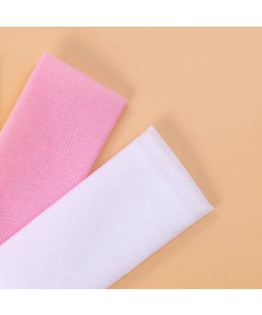 Lurrose 4pcs Long Nylon Exfoliating Bath Towel | Magic Shower Body Wash Cloth - 35 Inch | International Shipping Available - Buy Online on GoSupps.com