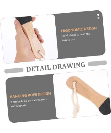 Beatifufu Foot Grinder Foot Dead Skin Remover Handheld Pedicure File Double-Sided Pedicure Tool Foot Remover Foot Tool Pedicure Exfoliating File Handheld Pedicure Scrubber - Buy Online on GoSupps.com