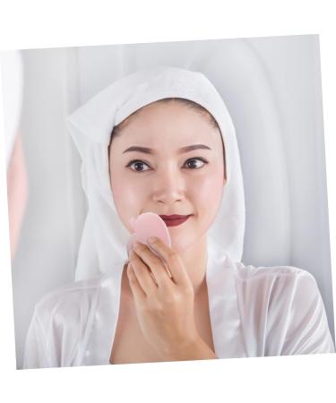 Beaupretty 5pcs Heart Shaped Face Wash Sponges - Reusable Makeup Remover Pads | Eco-Friendly Cleaning Puffs for Flawless Skin - Buy Online on GoSupps.com