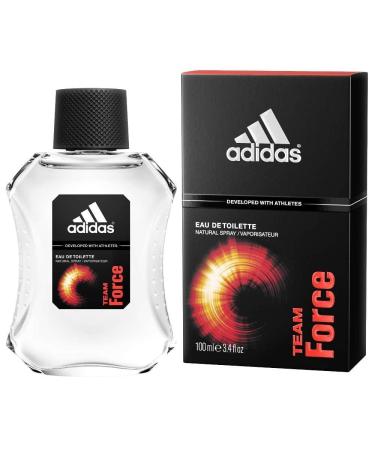 adidas Team Force Eau De Toilette Spray for Men 3.4 fl oz (Pack of 2) Eau De Toilette 3.4 Fl Oz (Pack of 2) - Buy Online on GoSupps.com