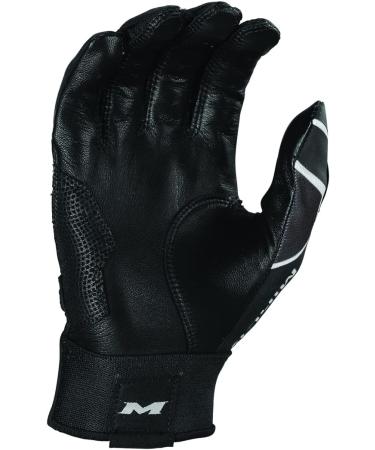 Miken Pro Slowpitch Softball Batting Gloves - Adult Sizes | Multiple Colors - Black XX-Large - Buy Online on GoSupps.com