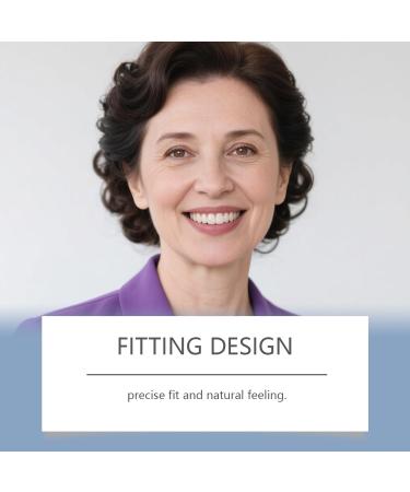 Denture Decoration Set Comfortable Teeth Gap Filler Smile Enhancer For Vacation Easy To Use Natural Look(2PC) - Buy Online on GoSupps.com