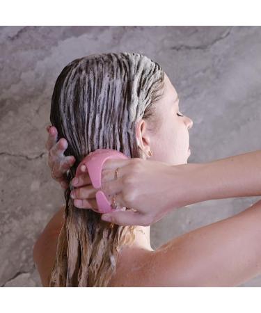 3-Piece Silicone Hair Scalp Massager Set - Shower Scrubber for Dandruff Removal in Multi Colors - Buy Online on GoSupps.com