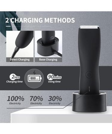 Facesunny 1Set Rechargeable Beard Trimmer Electric Shaver for Body Hair Shaving - Buy Online on GoSupps.com