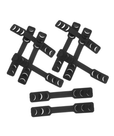 Healvian 10 pc adjustable mouth protection earring ear protection hooks hooks disposable mask disposable one-way mask cable extension buckle mask straps headset ear bolts