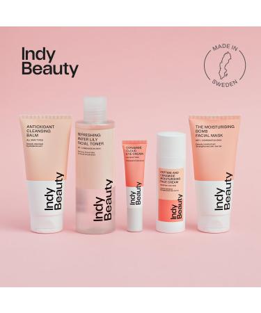 Ceramide Eye Cream - Firming & Hydrating Under Eye Cream for Dark Circles & Puffy Eyes - Vitamin E - Eye Bags Remover - Restore Skin Barrier - Day & Night - Vegan & Fragrance Free - Indy Beauty - 15ml - Buy Online on GoSupps.com