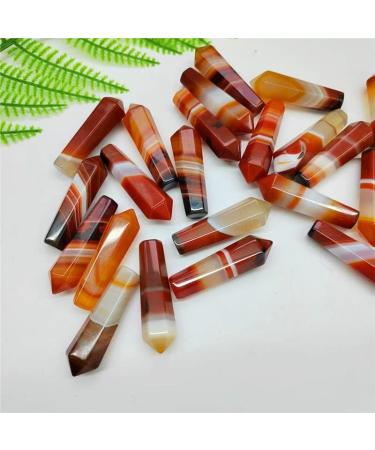 Around 5CM Sardonyx Pendulum Jewellery Gemstone Reiki Crystal Pendant for Home Decoration ZY - (Color: Sardonyx Pendulum Size: XL) - Buy Online on GoSupps.com